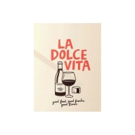 Plakat „La Dolce Vita” – Włoski Urok w Twoim Wnętrzu