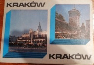 Kraków mini mapa składana - Orbis 1979