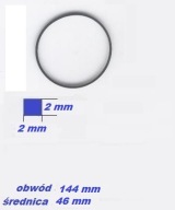 Pasek kwadrat 144 X 2,0 X 2,0mm IPG