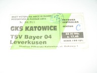 GKS KATOWICE - BAYER 04 Leverkusen bilet meczowy