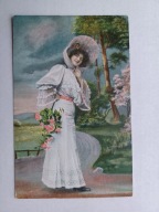 ZAGINIONY ŚWIAT NA ROZSTAJU DRÓG przedwojenna POCZTÓWKA