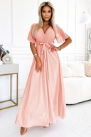 Numoco basic sukienka koktajlowa glamour maxi rozmiar uniwersalny