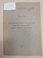 Pochodzenie etniczne nazwy UKRAINIEC - Henryk Ułaszyn 1947 UKRAINA Ciekawe!