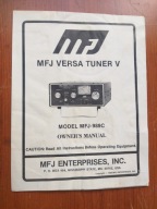 INSTRUKCJA OBSŁUGI SKRZYNKI ANTENOWEJ MFJ-989C