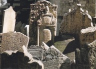 CZECHY - PRAGA - STARY ŻYDOWSKI CMENTARZ - KIRKUT - JUDAIKA - UNESCO
