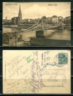 K21842)Niemcy: Frankfurt / M., Eiserner Steg, wyslany 1909