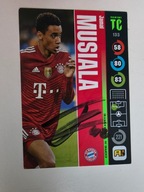Karta panini autograf Bayern Jamal Musiala Top Class