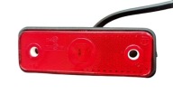 Lampa obrysowa pozycyjna tylna czerwona diodowa led 12-24V.