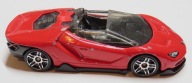 Resorak HW Lamborghini Centenario Roadster '16 Czerwony 2/5- Skala 1:64