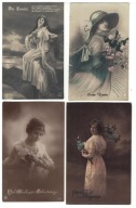 8-KB06- Kobiety z kwiatami -1910-20