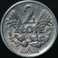 2 złote 1959 - przyzwoity egzemplarz - NAJRZADSZE