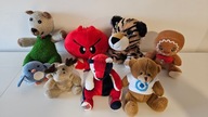 Zestaw pluszaków różnych, zwierzątka