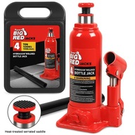 Hydrauliczny podnośnik butelkowy Torin Big Red 4T z walizką 19–36 cm