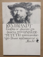REMBRANDT – grafika ze zbiorów Gabinetu Rycin UW – komplet 9 pocztówek 1969