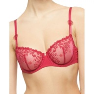 SIMONE PERELE stanik DELICE r. 65E malinowa czerwień (NOWY z metką)