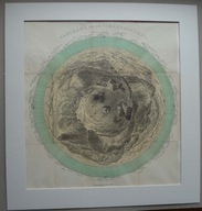 ŚNIEŻKA, KARKONOSZE; PANORAMA OKRĘŻNA Z LOTU PTAKA, ok. 1930