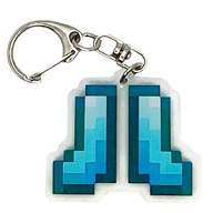 Brelok MINECRAFT Diamentowa Zbroja BUTY Zawieszka do PLECAKA Torebki