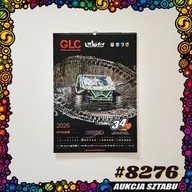 GLC Ustka 4x4 kalendarz ścienny + metalowa statuetka 34. Finał WOŚP CKGU