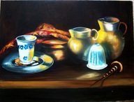 Martwa natura z dzbankiem - W.Kowal wg Zurbarana