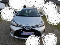 Przod kpl 17-19r chłodnice Maska blotnik zderzak toyota yaris III lift 1f7