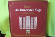 BACH DIE KUNST DER FUGE LIONEL ROGG -ORGEL KATEDRAL ST.PIERRE A GENEVE 6XLP