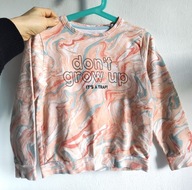 Bluza dziewczęca marble 5.10.15 122 dont grow up its a trap (364)