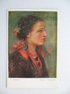 TEODOR AXENTOWICZ GÓRALKA przedwojenna POCZTÓWKA