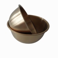 MISKA MISECZKA ZŁOTA ZESTAW MISEK GOLD 2 SZT