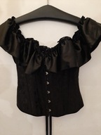 GORSET BLUZKA R.S/M TOP GORSETOWA ORYGINALNY FALBANKI