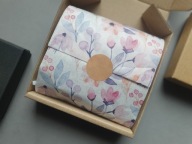 OPAKOWANIE OZDOBNE/ PAKOWANIE NA PREZENT/ BIBUŁA/ PUDEŁKO wstążka