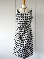 BRAVISSIMO CZARNO -BIAŁA GROCHY 44