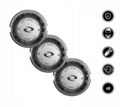 GŁOWICE OSTRZA DO PHILIPS HQ3 HQ4 HQ5 HQ55 HQ56 3 SZTUKI