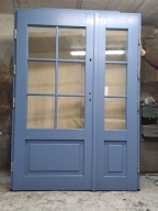 DRZWI ZEWNĘTRZNE DREWNIANE DWUSKRZYDŁOWE Dz79