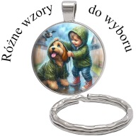 Brelok do kluczy/ka - Dzieciaki - ozdobna zawieszka - WZORY DO WYBORU