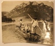 PIENINY - DUNAJEC, FLISACY - SPŁYW DUNAJCEM, STARA KARTKA