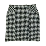 SPÓDNICA JESIEŃ ZIMA KRATA Z PODSZEWKĄ MIDI ROZM.46__