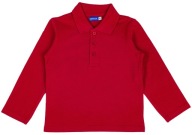 CZERWONA KOSZULKA POLO BLUZA CHŁOPIĘCY T-SHIRT DLA DZIECKA CHŁOPCA 92 cm 2+