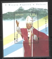 Znaczki Pocztowe Polskie Czyste BL 160 ... 1997 r