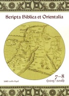 Scripta Biblica et Orientalia 7-8 Pierwszy król Egiptu