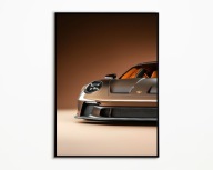 PLAKAT PORSCHE KLASYCZNY SAMOCHÓD SPORTOWY IKONA MOTORYZACJI PLAKAT A3 DRUK