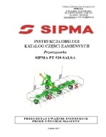 SIPMA PT 520 SALSA - instrukcja obsługi, katalog części (2017-18)