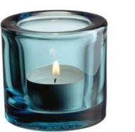 IITTALA ŚWIECZNIK SZKLANY MARIMEKKO KIVI danish design ŚWIECZNIKI