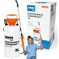 Opryskiwacz ciśnieniowy ogrodowy z teleskopową lancą 3l Shark Tools