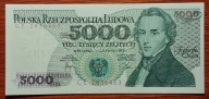 PRL 5000 zł 1982 CE 2836463 Stan unc