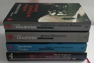 Marek Krajewski. Komplet 4 książek.