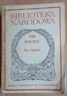 Pan Tadeusz Adam Mickiewicz