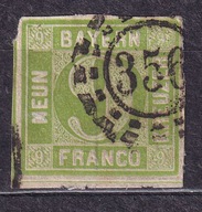 1850 Księstwa Niemieckie Bawaria Mi 5