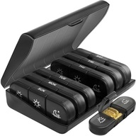 Kasetka tygodniowa na leki Ruhhy 3 przegródki na dobę