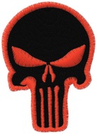 Termo Naszywka Czaszka Punisher Marvel Haftowana Naprasowanka