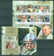 JPII. 20 ROCZ. MOZAMBIK. Mi. Bl.+ark.**2012r